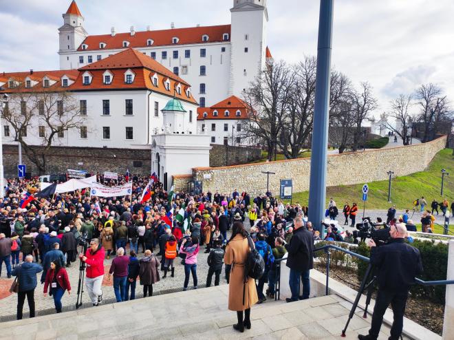 Požiadavky samospráv z protestného zhromaždenia   