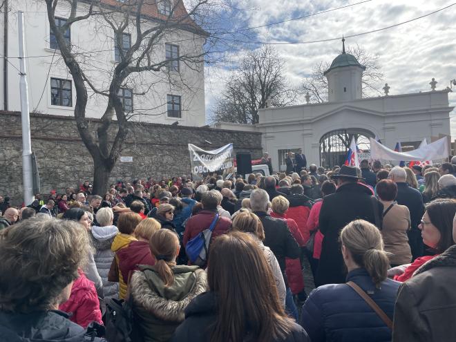 Požiadavky samospráv z protestného zhromaždenia   