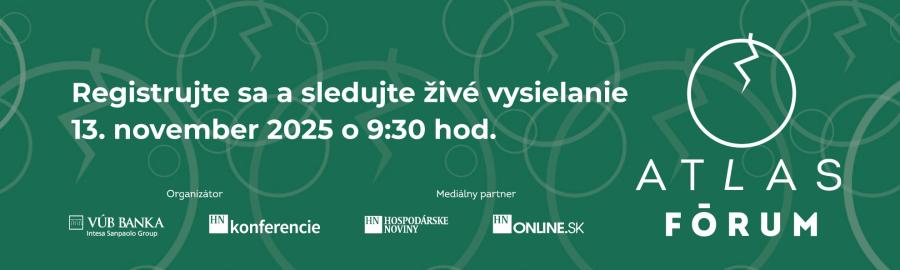 Tretí ročník VÚB Atlas Fórum: Čistá energia a energetická efektívnosť